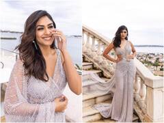 Cannes 2023: शिमरी साड़ी में कान्स के रेड कार्पेट पर उतरी Mrunal Thakur, लगीं बेहद खूबसूरत, फैंस बोले- ‘मार ही डालोगी’