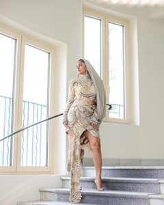 Cannes 2023 Photos: Mrunal Thakur Appears In Hood Couture By Anamika Khanna