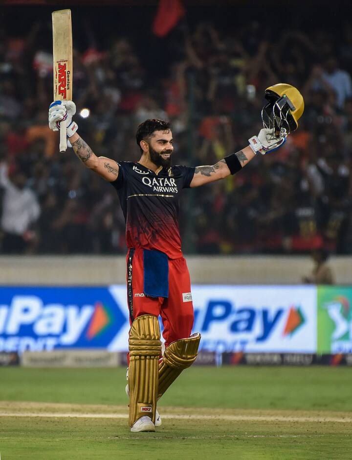 Virat Kohli Century In Ipl Virat Kohli Draws Level With Chris Gayle For Most Ipl Hundreds 2023 9872