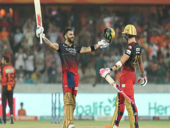 IPL 2023 Virat Kohli smashed his comeback century in T20, ODI and IPL Hit by six know full details Virat Kohli: 'அடிச்சா சிக்ஸரு.. எடுத்தா செஞ்சுரி..' சதத்தில் கிங் கோலி படைத்த புதிய சாதனை...!