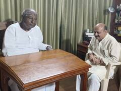 JDS चीफ एचडी देवगौड़ा से मिले बसवराज बोम्मई, जमकर की तारीफ, क्या हैं मायने?