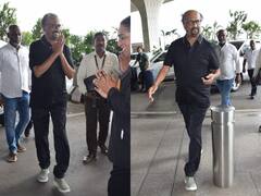 Rajinikanth: ముంబై ఎయిర్ పోర్టులో తళుక్కున మెరిసిన తలైవా