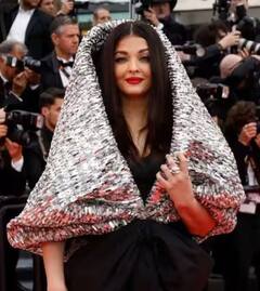 Cannes 2023 : ਰੈਡ ਲਿਪਸਟਿਕ, ਸਿਲਵਰ ਹੂਡੀ ਗਾਊਨ ਪਹਿਨ ਐਸ਼ਵਰਿਆ ਰਾਏ ਕਾਨਸ 'ਚ ਛਾਈ