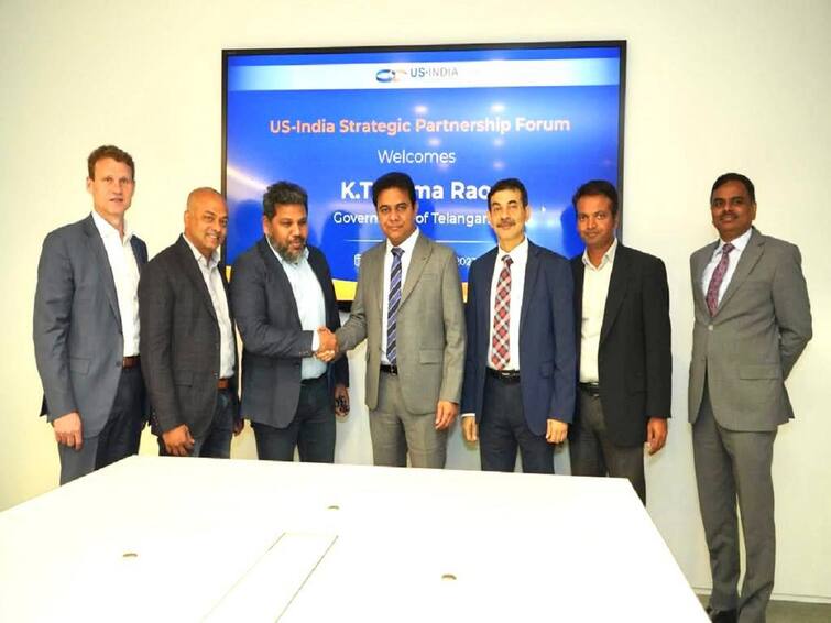 Minister KTR: KTR signed an agreement with Zapcom Group during his visit to America – Agreed to set up a center of excellence in Hyderabad