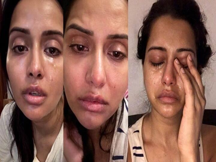 Actress Raiza wilson crying post for unknown reason has confused the fans Raiza wilson: ரைசாவுக்கு என்ன ஆச்சு..? கண்கலங்கிய முகத்துடன் சோகமான போஸ்ட்... ஆறுதல் கூறும் பிரபலங்கள்..! 