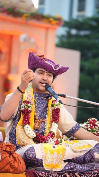 Dhirendra Shastri: ભારે વરસાદથી દિવ્ય દરબાર સ્થાન પર નુકશાન, ઓગણજમાં ઠેર ઠેર પાણી ભરાયા