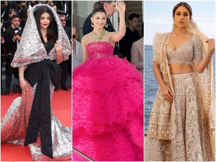 Cannes 20223 Aishwarya Rai Bachchan Sara Ali Khan Urvashi Rautella and many more celebs cannes look pics see here Cannes 20223: किसी ने देसी तो किसी ने ग्लैम अंदाज, ऐश्वर्या से लेकर सारा तक बॉलीवुड की इन हसीनाओं ने कान्स में अपने लुक से ढाया कहर