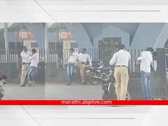 दुचाकीस्वाराला वाहतूक पोलिसांकडून बेदम मारहाण; संभाजीनगरमधील व्हिडीओ व्हायरल