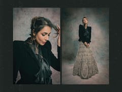 Malaika Arora Poses In An Embroidered Skirt And Black Top. See Pics