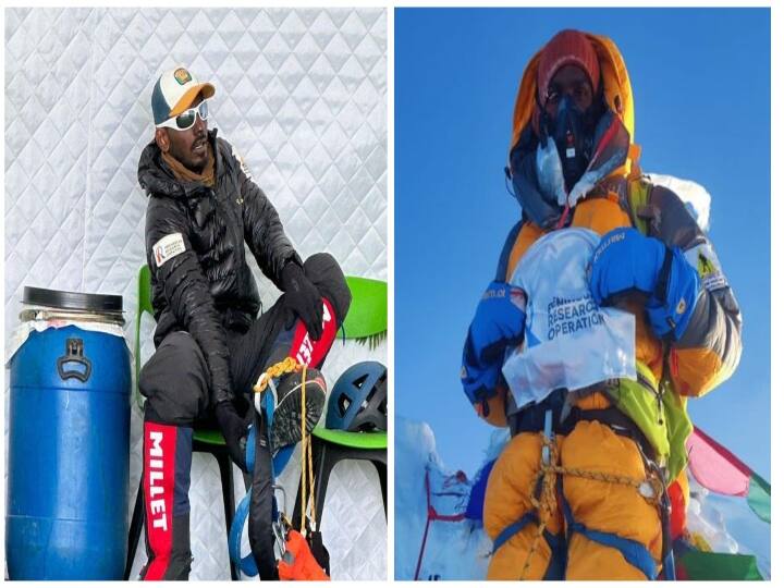 Tamilian makes history climbs Mount Everest know more details here Mount Everest: 'தமிழன்டா..' எவரெஸ்ட் உச்சியில் ஏறி வெற்றிக்கொடி நாட்டிய தமிழன்..! யார் இந்த குட்டி?