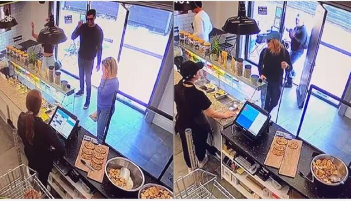 Bakery offers free Chips Customer Weird Dance Entry England Tstm ਬੇਵਕੂਫਾਂ ਦੀ ਤਰ੍ਹਾਂ ਨੱਚਦੇ ਆਓ ਅਤੇ ... ਬੇਕਰੀ ਨੇ ਕਸਟਮਰ ਲਈ ਰੱਖਿਆ ਖ਼ਾਸ ਆਫ਼ਰ 