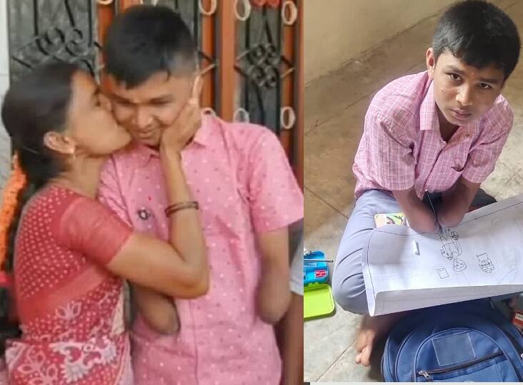 Exclusive interview Kriti Varma TN 10th result 2023 Amputee Student Who Scored 437 In Class 10 Exam EXCLUSIVE: கைகள் போனால் என்ன? கல்வி இருக்கே... 10ஆம் வகுப்பு தேர்வில் சாதித்த க்ரித்தி வர்மாவின் நம்பிக்'கை' கதை!