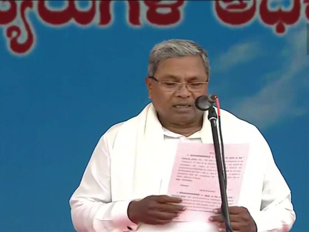 Karnataka CM Swearing-In Ceremony LIVE Updates Siddaramaiah Oath Taking DK Shivakumar Deputy CM Karnataka Cabinet Latest News Karnataka CM Swearing-In Ceremony LIVE: கர்நாடக முதலமைச்சராக பதவியேற்றார் சித்தராமையா