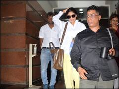 पति के साथ बिना मास्क के अंधेरी के डबिंग स्टूडियो में स्पॉट हुईं Shilpa Shetty, मुस्कुराकर दिए पोज