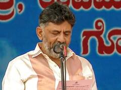 शपथ ग्रहण समारोह के बाद विधान सौध पहुंचे डीके शिवकुमार, बिल्डिंग के सामने झुकाया सिर