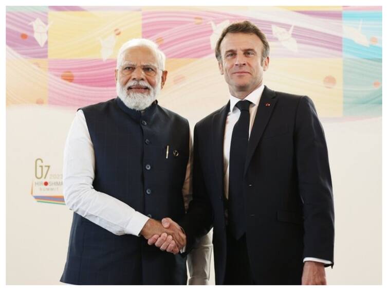 G7 Summit: PM Modi Holds Bilateral Talks With French Prez Macron, Discusses Trade, Economy
