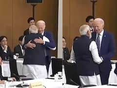 Modi Hugs Biden: జో బైడెన్‌ని కౌగిలించుకున్న ప్రధాని మోదీ, ఆత్మీయంగా పలకరింపు