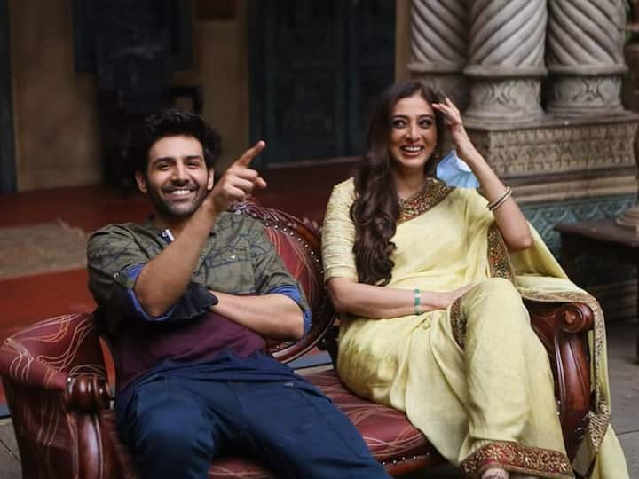 As Bhool Bhulaiyaa 2 completed 1 year, Tabu wished her co-stars and the entire team of the film 'Happy Birthday'. She also shared BTS pics from the sets of the film and refreshed our memories.