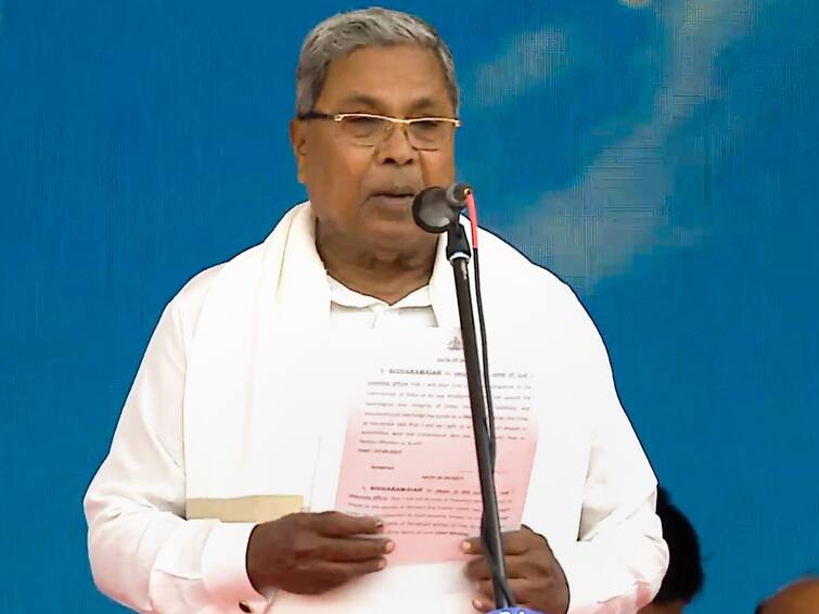 Siddaramaiah Tears Into Previous Govt As He Becomes K’taka CM For 2nd Term