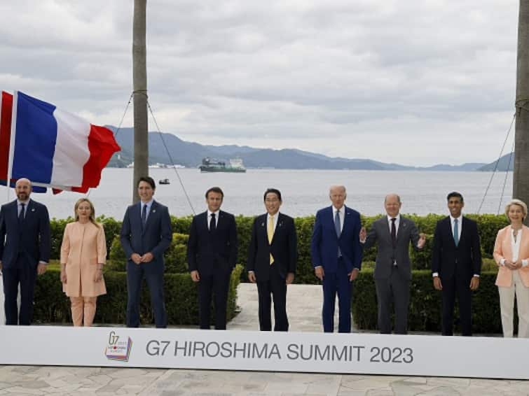 G7 Leaders Show Support Ukraine 15 Month Long Russian Invasion Ukraine Stop Aggression Immediately Completely Unconditionally 'Russia Started This War And Can End This War': G7 Leaders Condemn Moscow's 'Aggression' In Ukraine