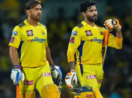 IPL 2023:  CSK Ravindra Jadeja MS Dhoni heated conversation viral post match against DC watch Watch: ਕੀ ਚੇਨਈ-ਦਿੱਲੀ ਮੈਚ ਦੌਰਾਨ ਧੋਨੀ-ਜਡੇਜਾ 'ਚ ਹੋਈ ਬਹਿਸ? ਵੀਡੀਓ ਵਾਇਰਲ