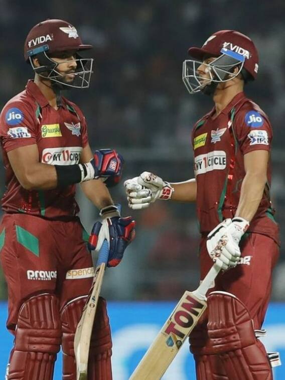 கடைசி ஓவரில்  திகில் வெற்றி பெற்றது லக்னோ அணி