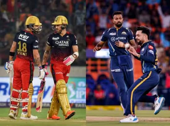 IPL 2023: RCB playing against GT top players when and where to watch key battles records stats RCB vs GT: ਹੈੱਡ-ਟੂ-ਹੈੱਡ, ਪਲੇਇੰਗ-11, ਪਿੱਚ ਰਿਪੋਰਟ, ਮੈਚ ਪ੍ਰੀਡਿਕਸ਼ਨ ਅਤੇ ਲਾਈਵ ਸਟ੍ਰੀਮਿੰਗ, ਜਾਣੋ ਬੈਂਗਲੁਰੂ-ਗੁਜਰਾਤ ਮੈਚ ਦੀਆਂ ਸਾਰੀਆਂ ਡਿਟੇਲਸ