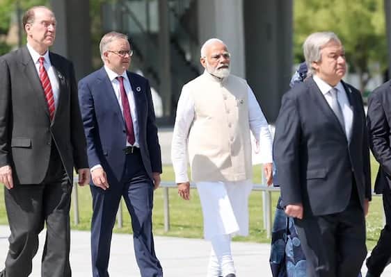 PM Modi Jacket : In G-7 Summit Attire Eco Friendly Message, Know How PM Modi Jacket: G-7માં PM મોદીનું જેકેટ કેમ હતું ખાસ? દુનિયાને આપ્યો મોટો સંદેશ
