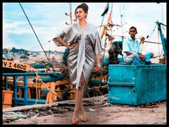 Hamsa Nandini: ఫిషింగ్ హార్బర్ వద్ద రెడ్ కార్పెట్ క్షణం - వైరల్ అవుతున్న హంసా ఫొటోస్