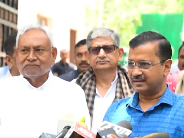 Trying To Bring Together All Oppn Parties: Bihar CM Nitish After Meeting Kejriwal In Delhi