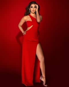 Pooja Hegde Raises Temperature In A Red Outfit. Take A Look