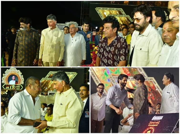 venkatesh, murali mohan, r narayana murthy speeches at sr.ntr centenary birth celebrations NTR 100 Years Celebrations: ఎన్టీఆర్‌కు భారతరత్న ఇవ్వకపోవడం కుట్ర - మహానాయకుడు గురించి టాలీవుడ్ సెలబ్రిటీస్ ఏమన్నారంటే?