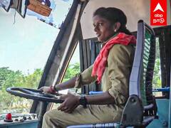 Salem women bus driver : கல்லூரி பேருந்து ஓட்டும் சிங்கப்பெண் குவியும் பாராட்டுகள்