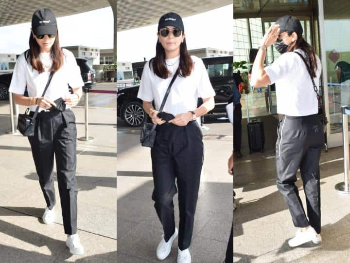 Anushka Sharma At Airport: बॉलीवुड एक्ट्रेस अनुष्का शर्मा कान्स में डेब्यू करने वाली हैं, इसके लिए वे फ्रांस रवाना हो गई हैं. इस दौरान वे एयरपोर्ट पर बेहद कूल लुक में स्पॉट हुईं.