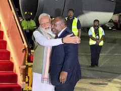 PM Modi Receives Ceremonial Welcome On His Maiden Visit To Papua New Guinea: See Pics