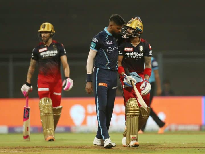 RCB vs GT: After winning the toss, Gujarat decided to bowl, read with which changes Bangalore came out
