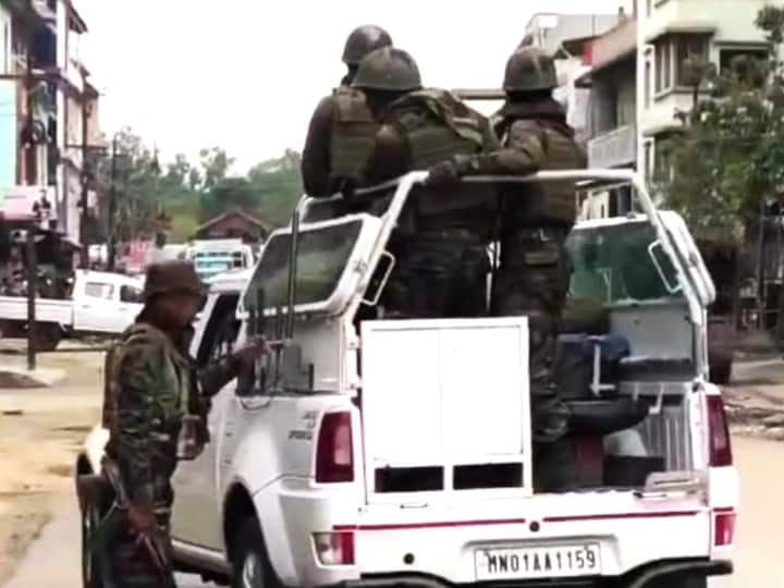 Security forces have been deployed in the entire locality as well as the entire Imphal East district to prevent the recurrence of any untoward incident. Image Source: Pallav Bora