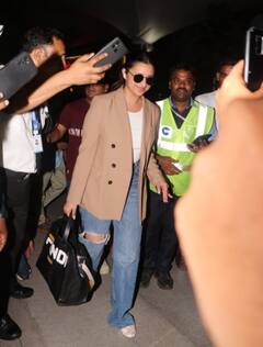 सगाई के बाद पहली बार कैजुअल्स में नजर आईं Parineeti Chopra, चेहरे पर दिखी मंद-मंद मुस्कान