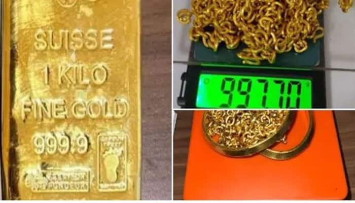 Mumbai airport customs seizes Gold worth over Rs 1.58 crores Mumbai Airport : ਮੁੰਬਈ ਏਅਰਪੋਰਟ ਕਸਟਮ ਵਿਭਾਗ ਨੇ 1.58 ਕਰੋੜ ਰੁਪਏ ਦਾ ਸੋਨਾ ਕੀਤਾ ਜ਼ਬਤ