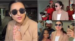 বাগদানের পর মুম্বই ফিরলেন পরিণীতি চোপড়া, বিমানবন্দরে অনুরাগীদের সঙ্গে তুললেন ছবিও