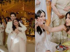 Parineeti chopra : 'உயிரே உன்னை உன்னை எந்தன் வாழ்க்கை துணையாக ஏற்கின்றேன்...' நிச்சயதார்த்த புகைப்படத்தை பகிர்ந்த பரினீதி சோப்ரா