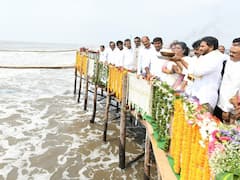 Andhra CM Jagan Reddy Launches Construction Work Of Rs 5,156 Crore Machilipatnam Port