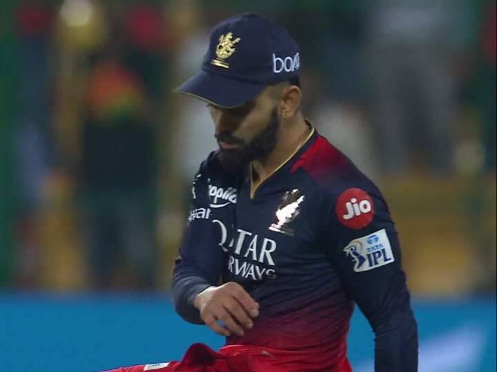 RCB vs GT: Shubman Gill’s century overshadowed Kohli, Virat expressed his anger like this after the defeat