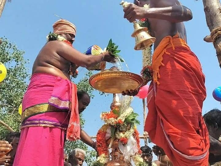 Bhagwati Amman, Vinayagar Temple Kumbabhishekam at Katanimed near Karur District Kulithalai TNN ஆன்மீகம்: குளித்தலை அருகே கட்டாணிமேட்டில் பகவதி அம்மன்,  விநாயகர் ஆலய கும்பாபிஷேக விழா