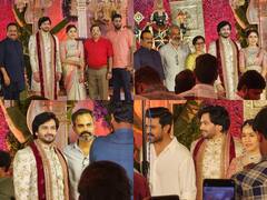 అంగరంగ వైభవంగా నిర్మాత దానయ్య కొడుకు పెళ్లి, హాజరైన తెలుగు సినీ దిగ్గజాలు!