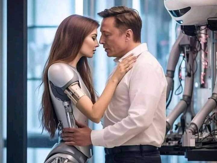 Does Elon Musk have robot wives? This is the truth of these pictures నలుగురు భార్యలతో మస్క్ మామ ఫొటో షూట్, తప్పులో కాలేయకండి - ఇక్కడో ట్విస్ట్ ఉంది