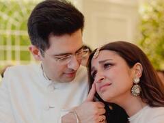 Raghav Chadha, Parineeti Chopra: परिणीती चोप्रा आणि राघव चढ्ढा यांनी शेअर केले खास फोटो; रोमँटिक अंदाजानं वेधलं लक्ष