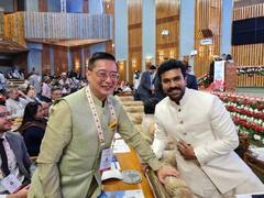G20: Ram Charan Grabs Spotlight As Tourism Meet Begins In Kashmir Amid Tight Security. In Pics