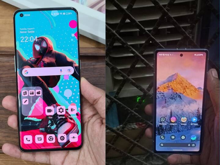 डिस्प्ले: गूगल पिक्सल 7a में 6.1 इंच की OLED डिस्प्ले मिलती है जो 90hz के रिफ्रेश रेट को सपोर्ट करती है जबकि वनप्लस 11R में 6.7 इंच की OLED डिस्प्ले मिलती है जो 120hz के रिफ्रेश रेट को सपोर्ट करती है. यानि गेमिंग और हैवी काम-काज के दौरान वनप्लस का फोन आपको अच्छा रिफ्रेश रेट प्रदान करेगा.
