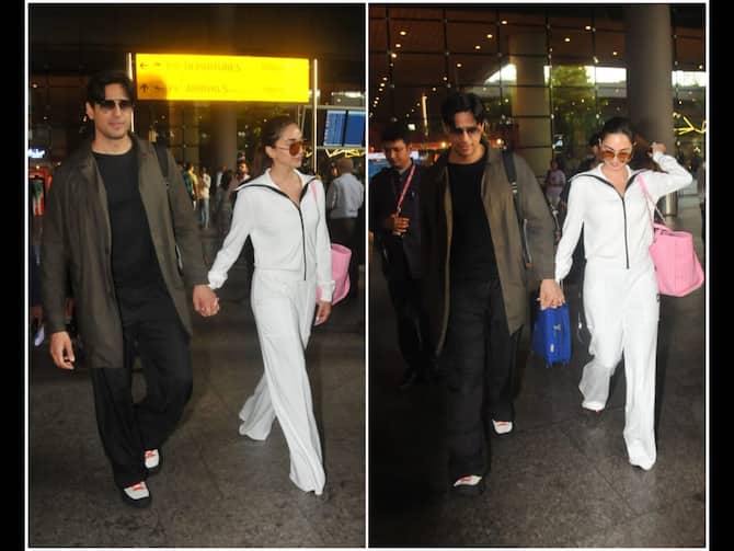 Sidharth Malhotra And Kiara Advani Walk Hand-In-Hand At Airport | SEE PICS